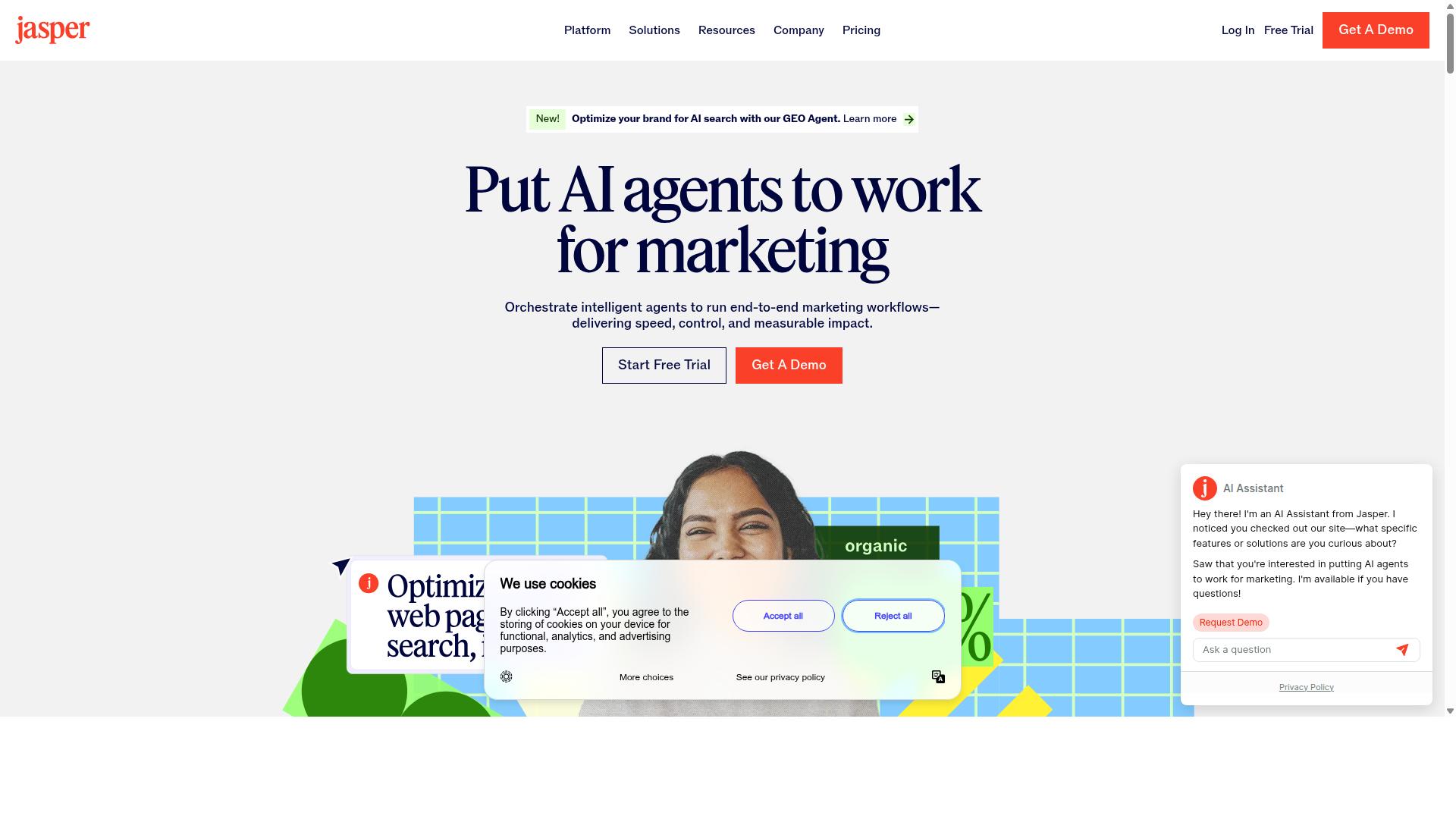 Jasper website